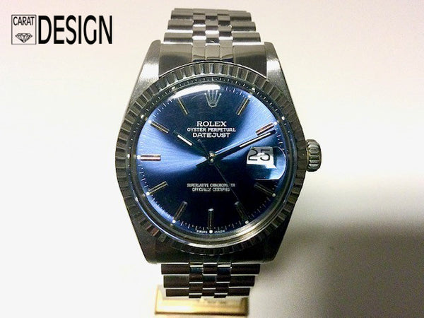 Rolex datejust 36mm blue dial