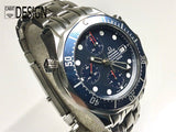 Omega seamaster diver 300 m 41,5 mm blue dial
