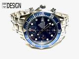 Omega seamaster diver 300 m 41,5 mm blue dial