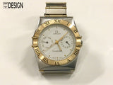 Omega constellation day-date steel gold 32 mm