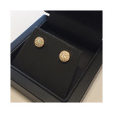 Stud earrings with brilliants - different
