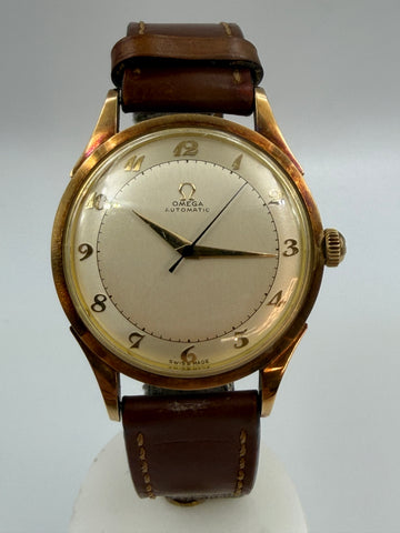 Omega Gold 14K Bumper Automatic. 35 mm
