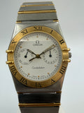 Omega constellation day-date steel gold 32 mm