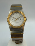Omega constellation day-date steel gold 32 mm