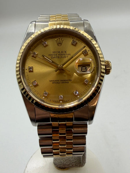 Rolex Datejust 36 mm diamond