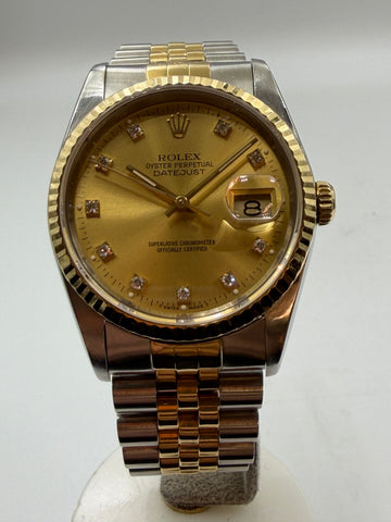 Rolex Datejust 36 mm diamond