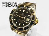 Rolex Submariner Steel/Gold Black