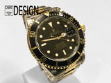 Rolex Submariner Steel/Gold Black