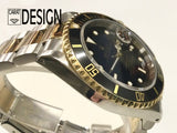 Rolex Submariner Steel/Gold Black