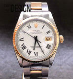 Rolex DateJust Steel/Gold Buckley Dial