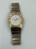 Omega constellation day-date steel gold 32 mm
