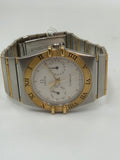 Omega constellation day-date steel gold 32 mm