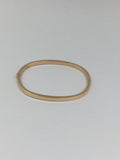 Armring 14 kt rosegold m. lås