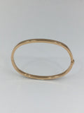 Armring 14 kt rosegold m. lås