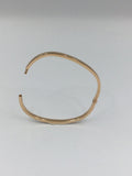 Armring 14 kt rosegold m. lås