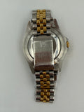 Rolex gmt steel gold