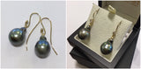 Earrings with pearls - different