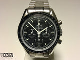 Omega Moonwatch Sapphire Glass Front And Back - 42mm Manual Steel