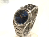 Rolex 31 mm steel blue dial model 67480