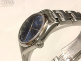 Rolex 31 mm Stahlblaues Zifferblatt Modell 67480