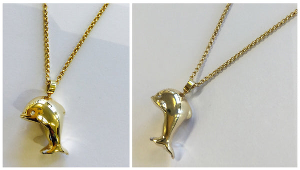 Necklace with Dolphin Pendant